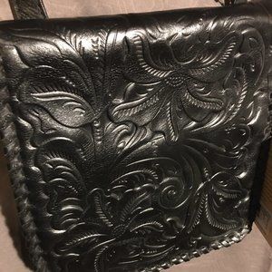 Granada Crossbody by Patricia Nash Tooled Black